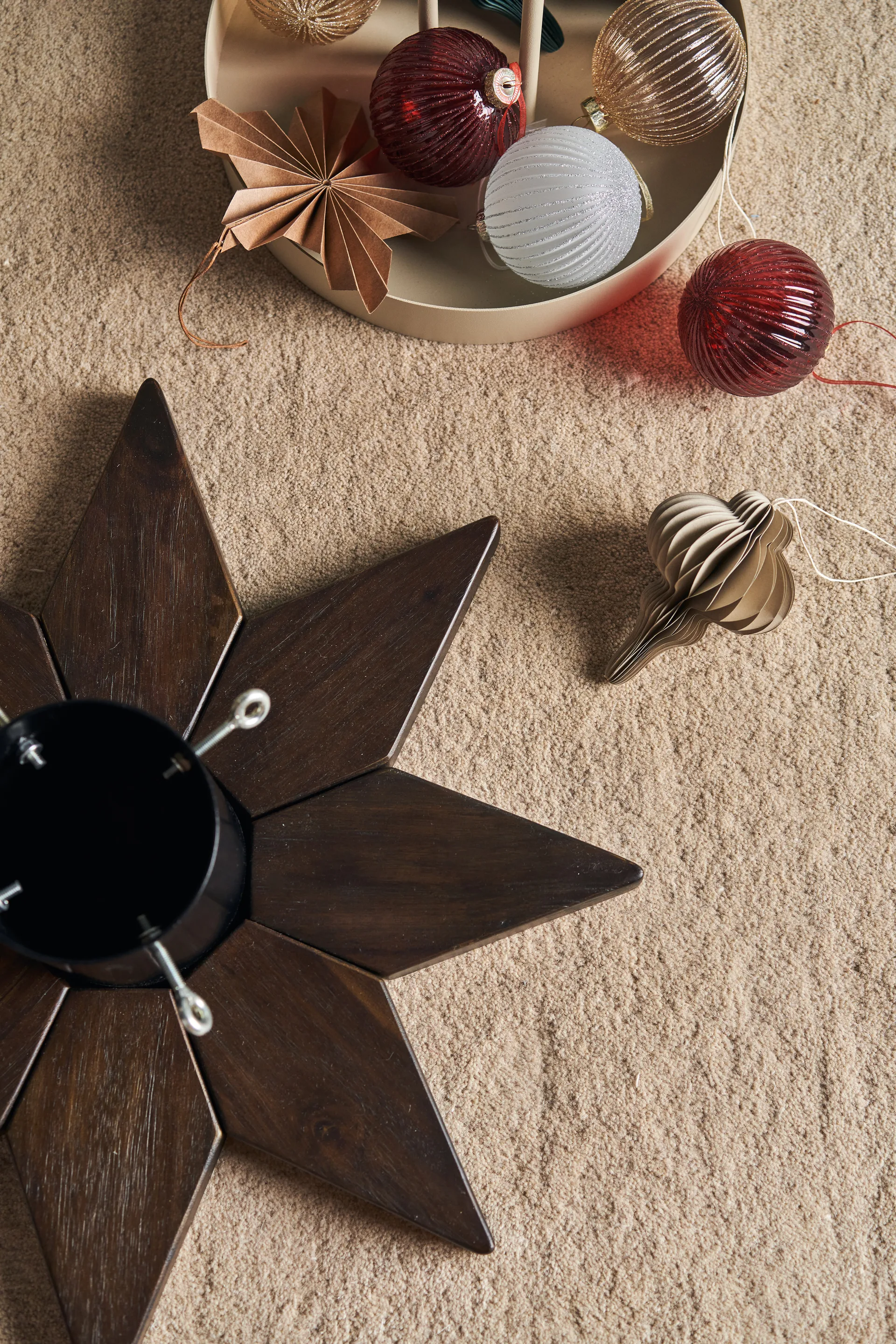 Holiday julgranskula 6-pack, Red Scandi Living