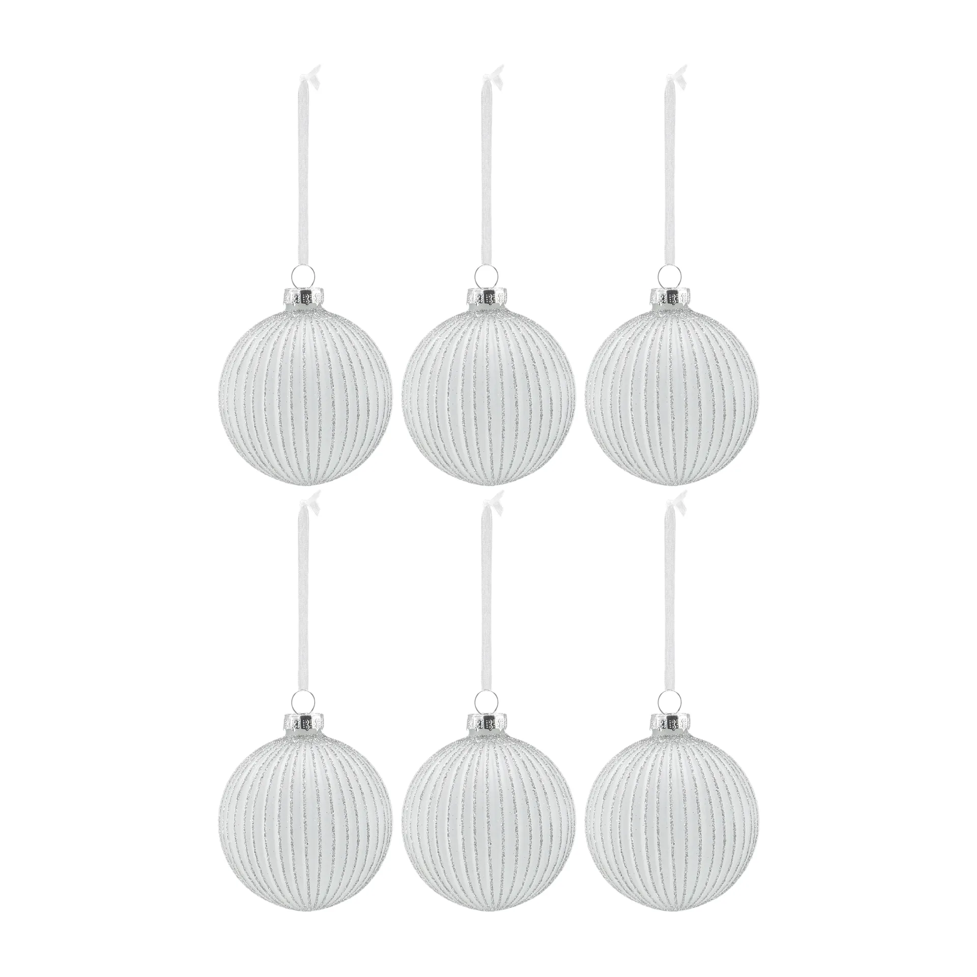 Holiday julgranskula 6-pack, White Scandi Living