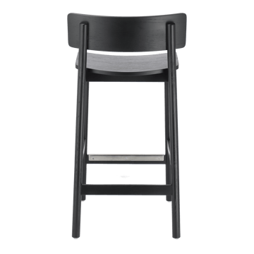 Horizon barstol 67 cm - Black brushed oak - Scandi Living