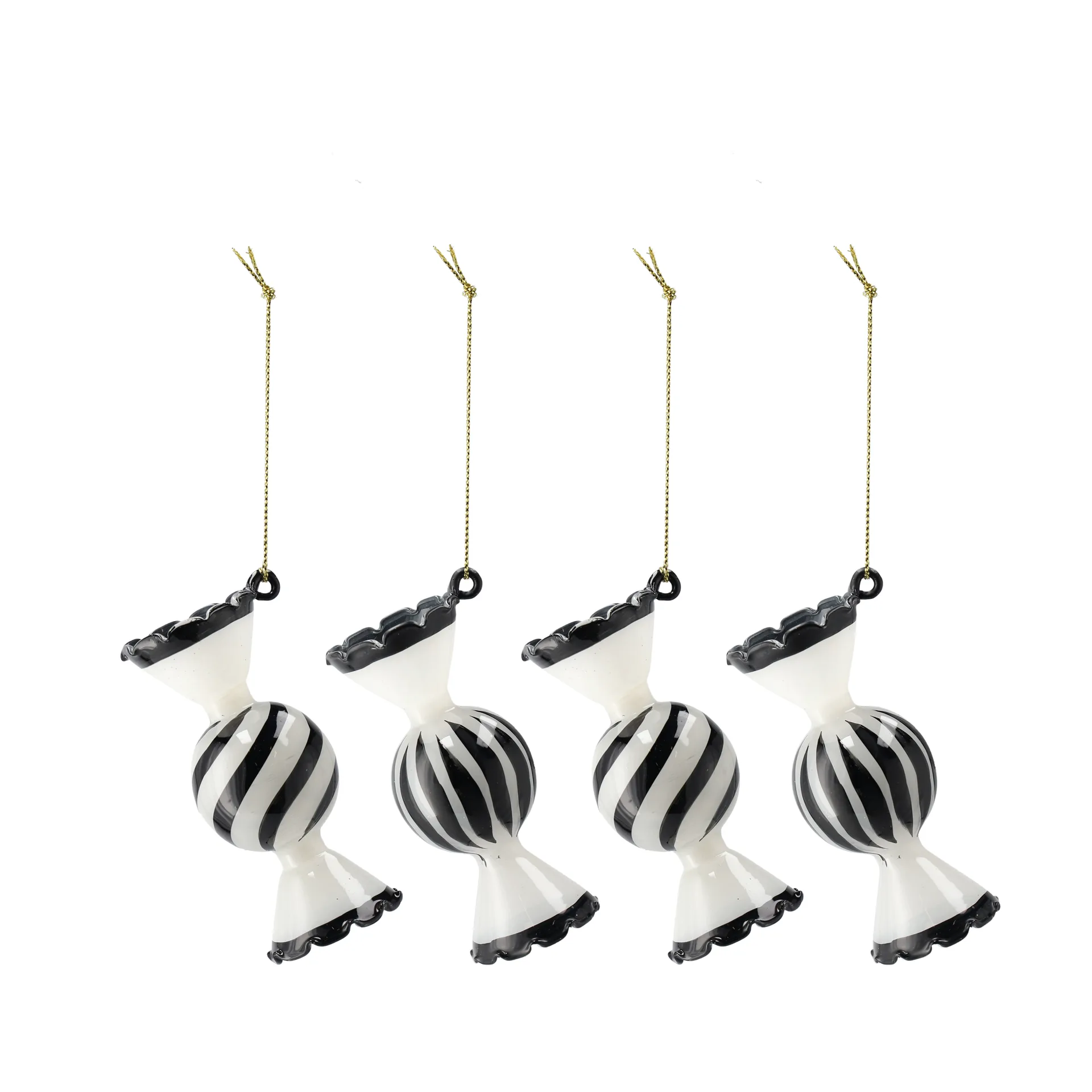 Jolly julgranskula 4-pack, Vit Scandi Living