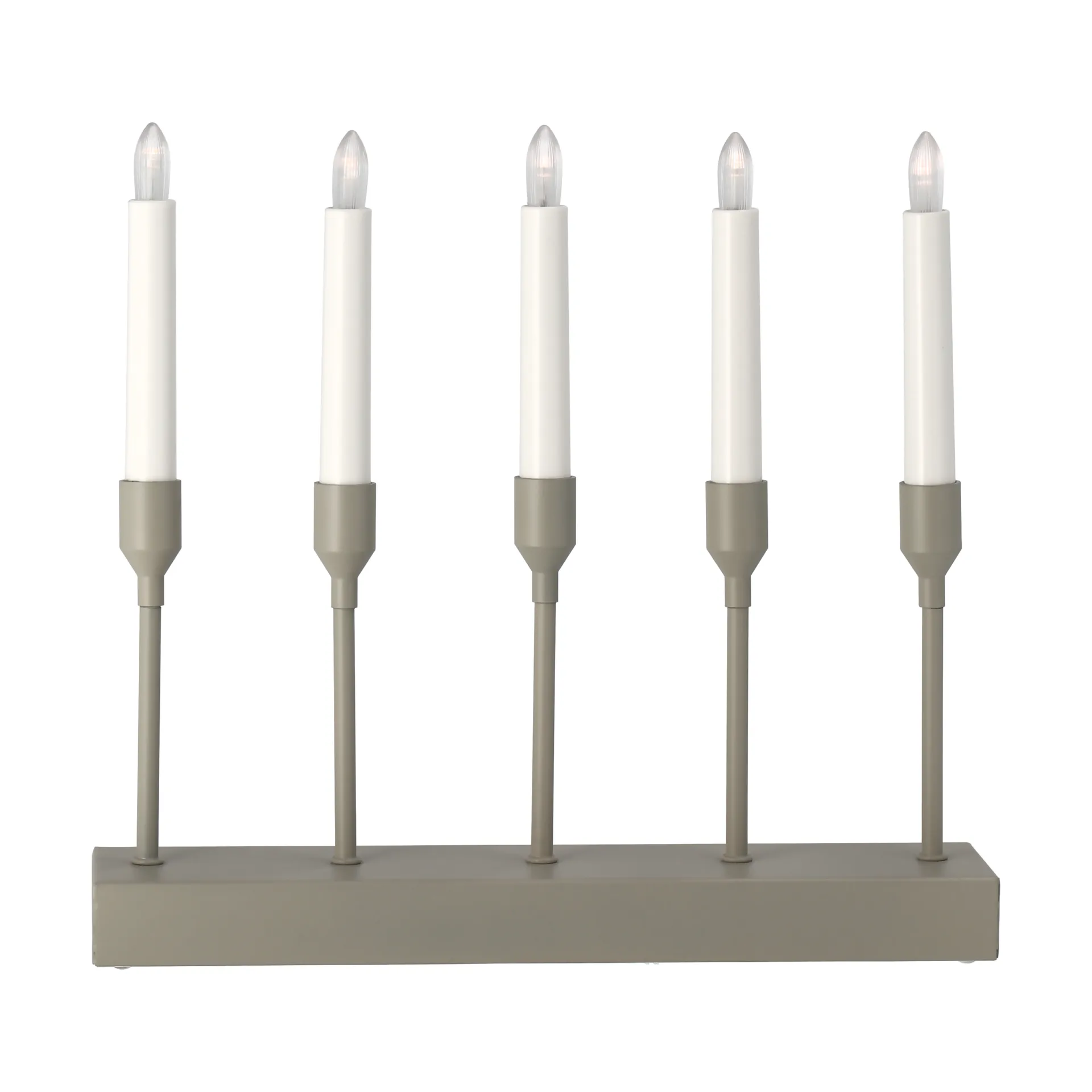 Kindle portabel adventsljusstake 30 cm, Beige Scandi Living