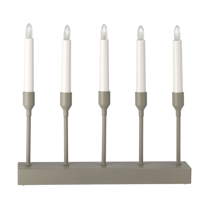 Kindle portabel adventsljusstake 30 cm, Beige Scandi Living