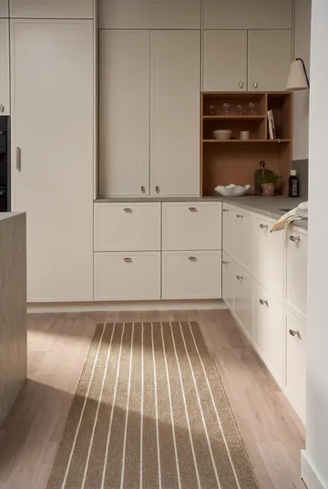 Lane gångmatta - Beige, 70x250 cm - Scandi Living