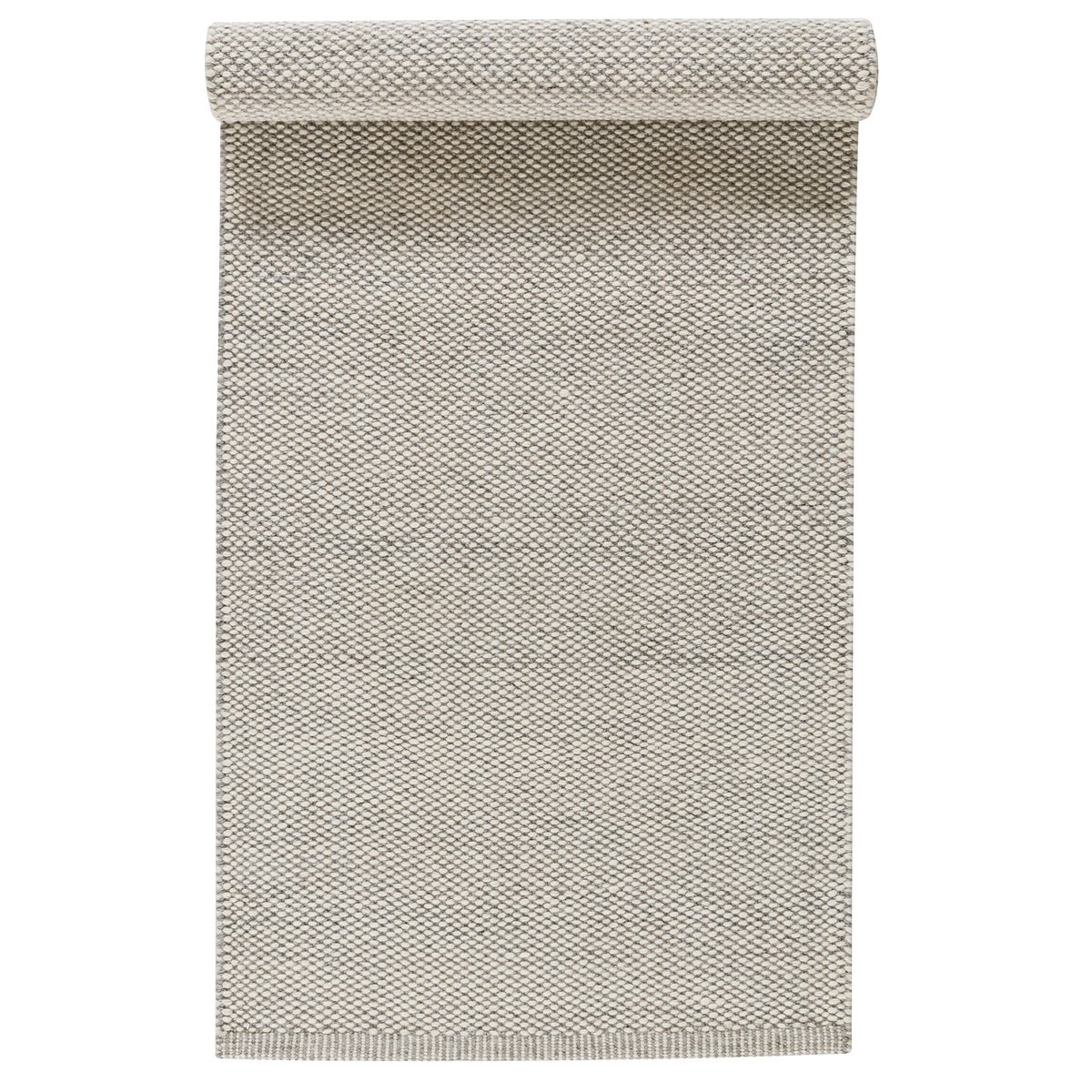 Scandi Living Lea ullmatta naturvit 80x240 cm | Skandinavisk Design | Ullmattor | Beige