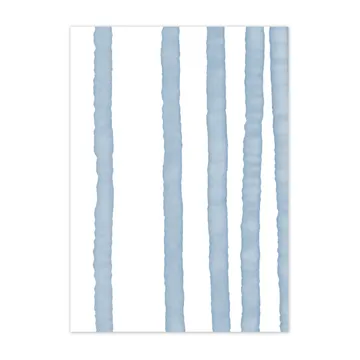 Lineage poster blå - 50x70 cm - Scandi Living