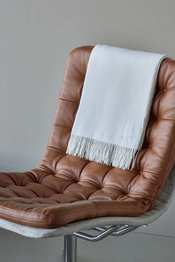 Loom bomullspläd 125x170 cm - Birch - Scandi Living