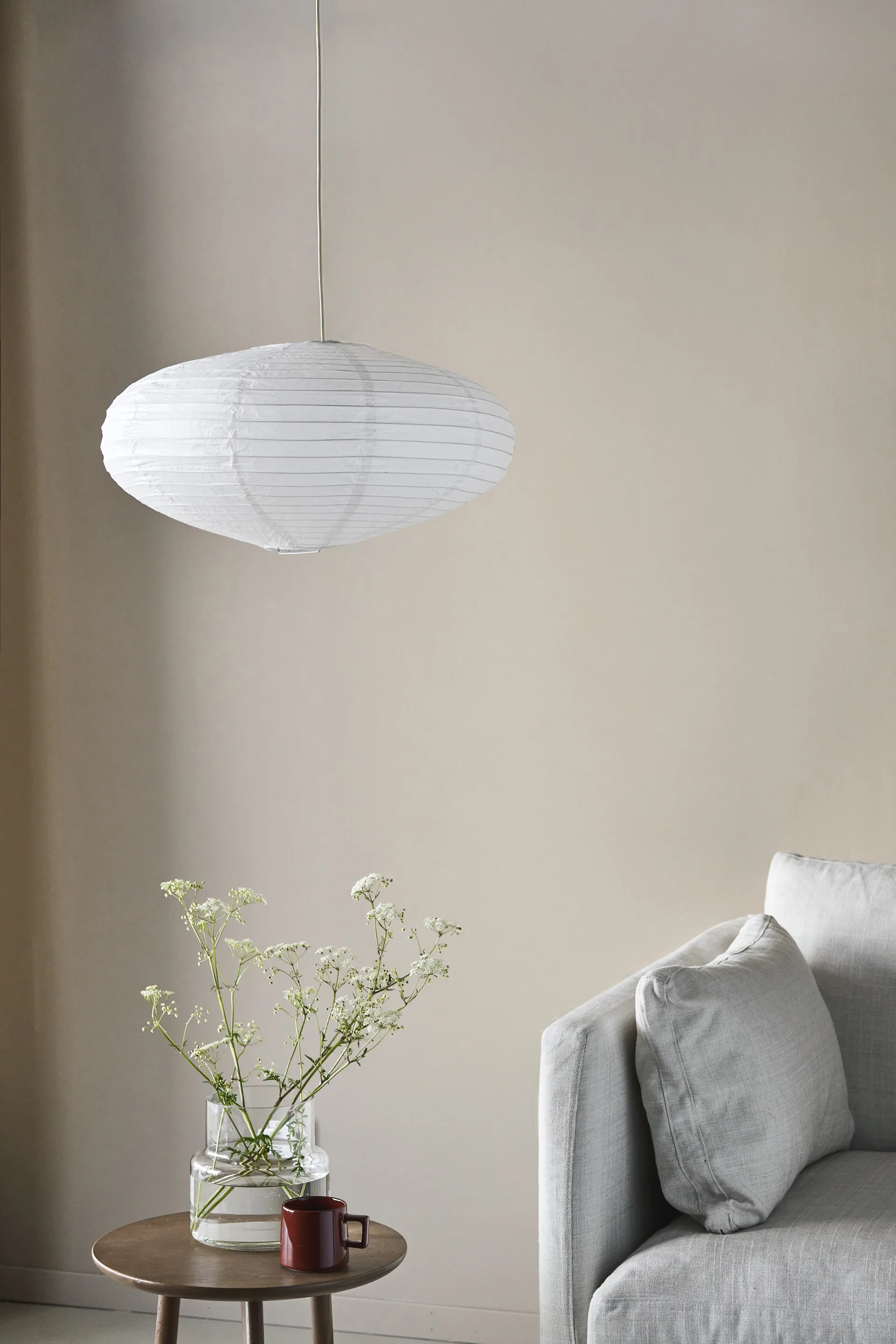 Lucent lampskärm oval, Ø40 cm Scandi Living