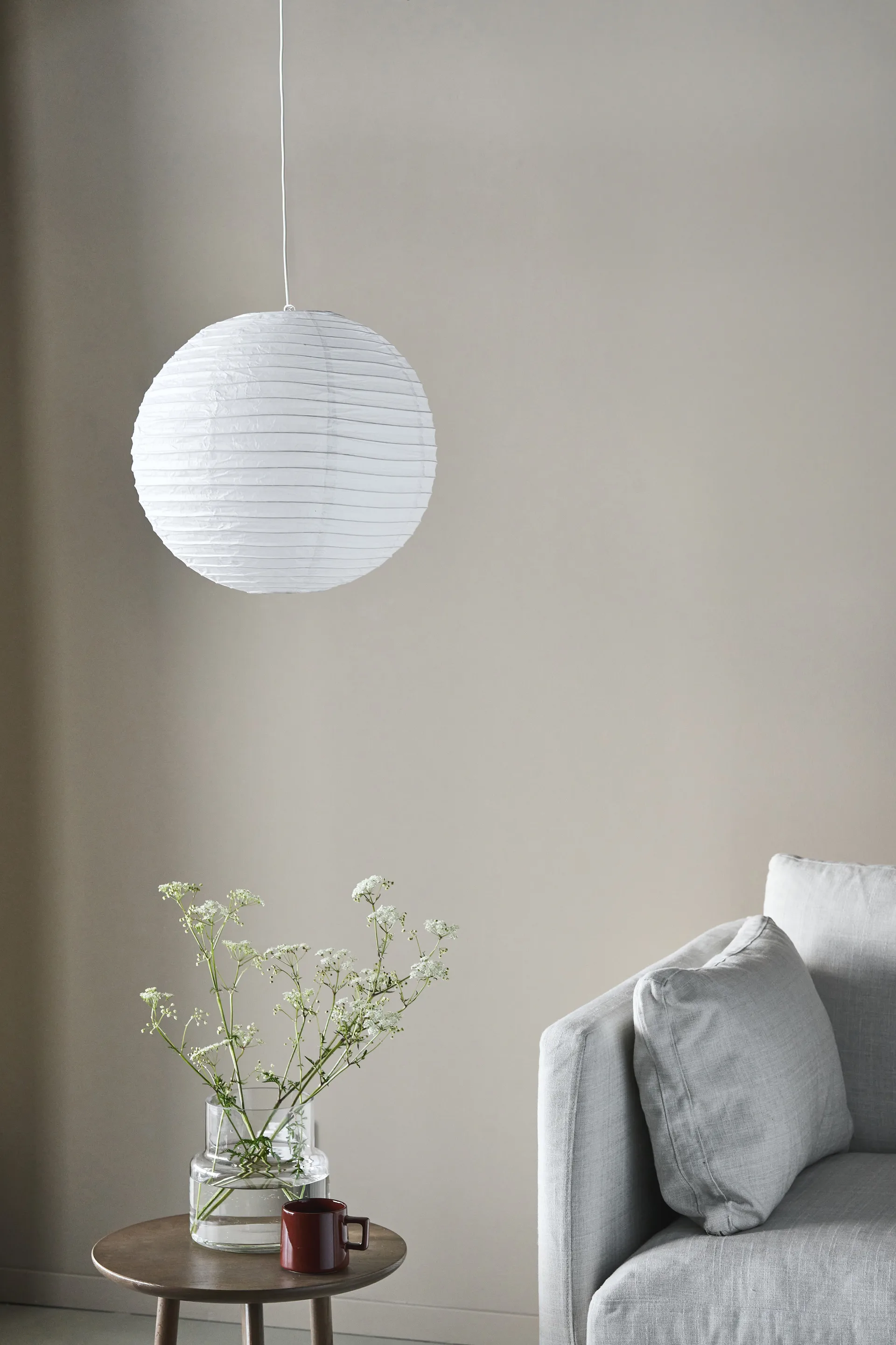 Lucent lampskärm rund, Ø40 cm Scandi Living