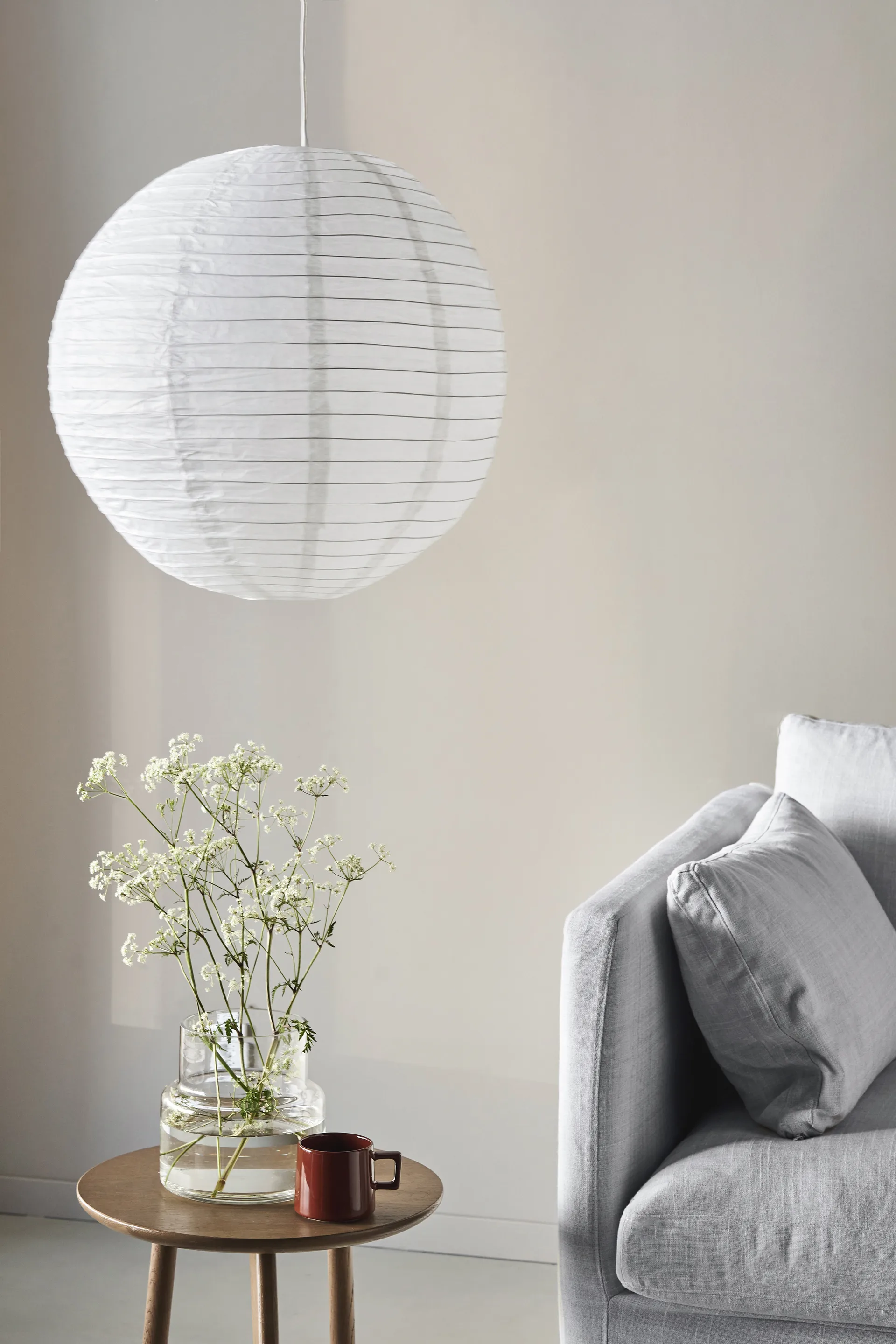 Lucent lampskärm rund, Ø53 cm Scandi Living