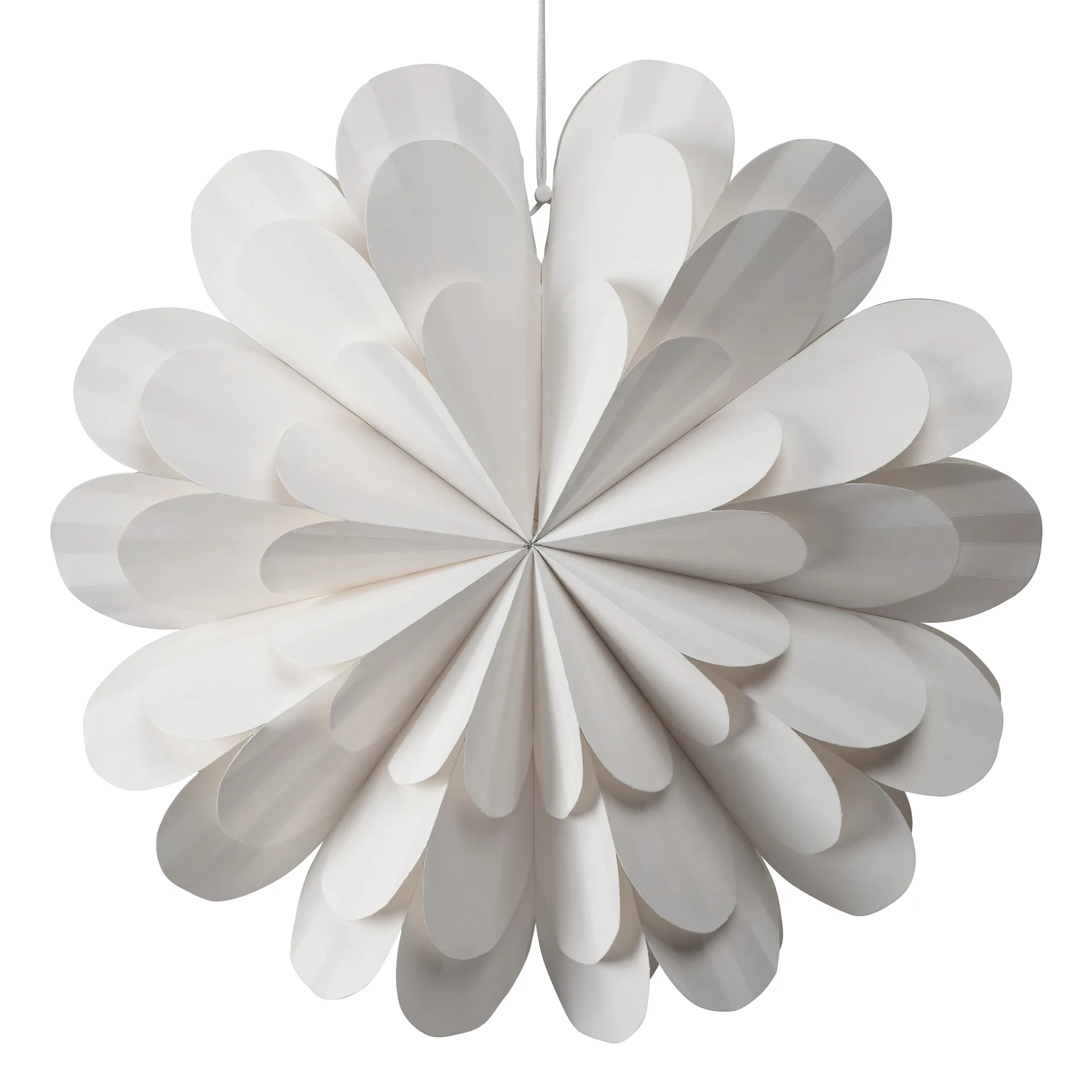 Lucia julstjärna 45 cm, Vit Scandi Living