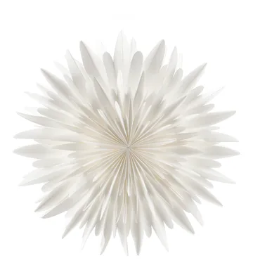 Luna adventsstjärna vit - 60 cm - Scandi Living