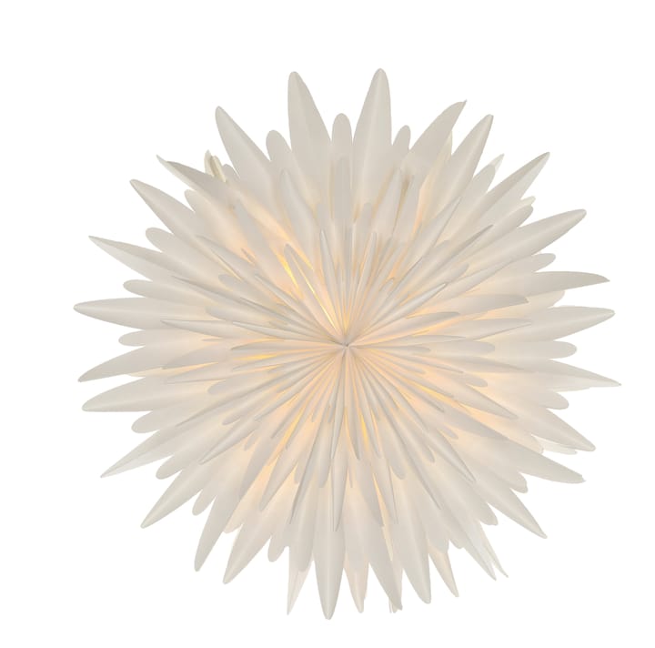 Luna adventsstjärna vit - 60 cm - Scandi Living