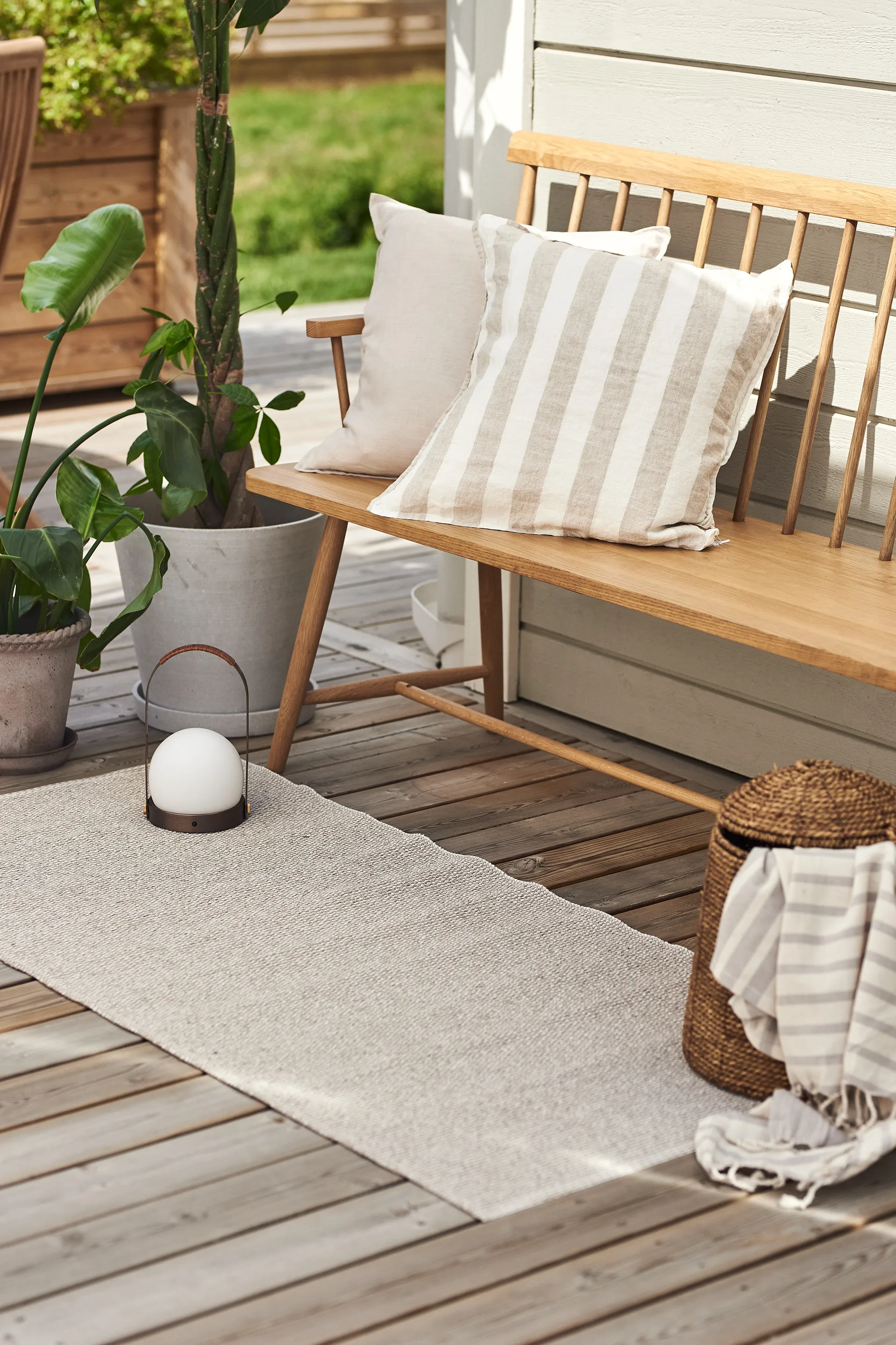 Mellow plastmatta greige, 70x150cm Scandi Living