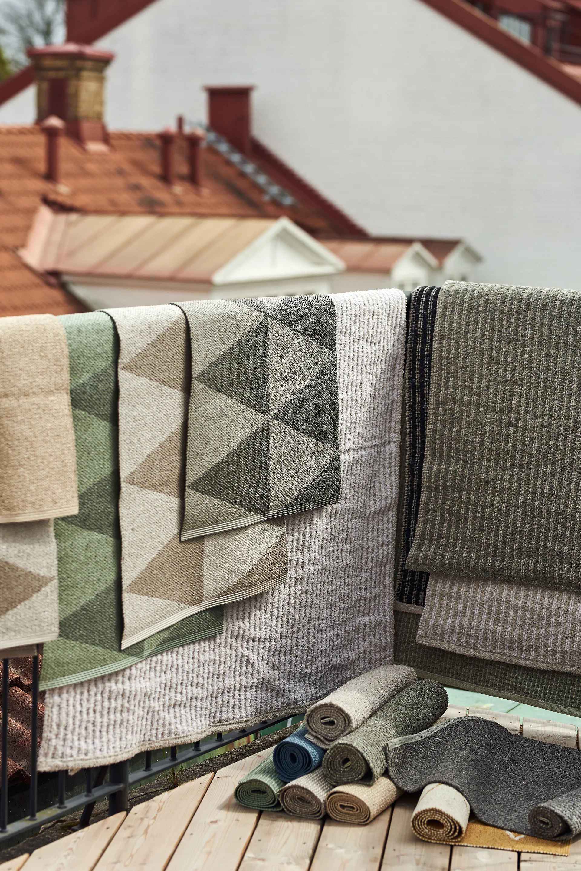 Mellow plastmatta greige, 70x150cm Scandi Living