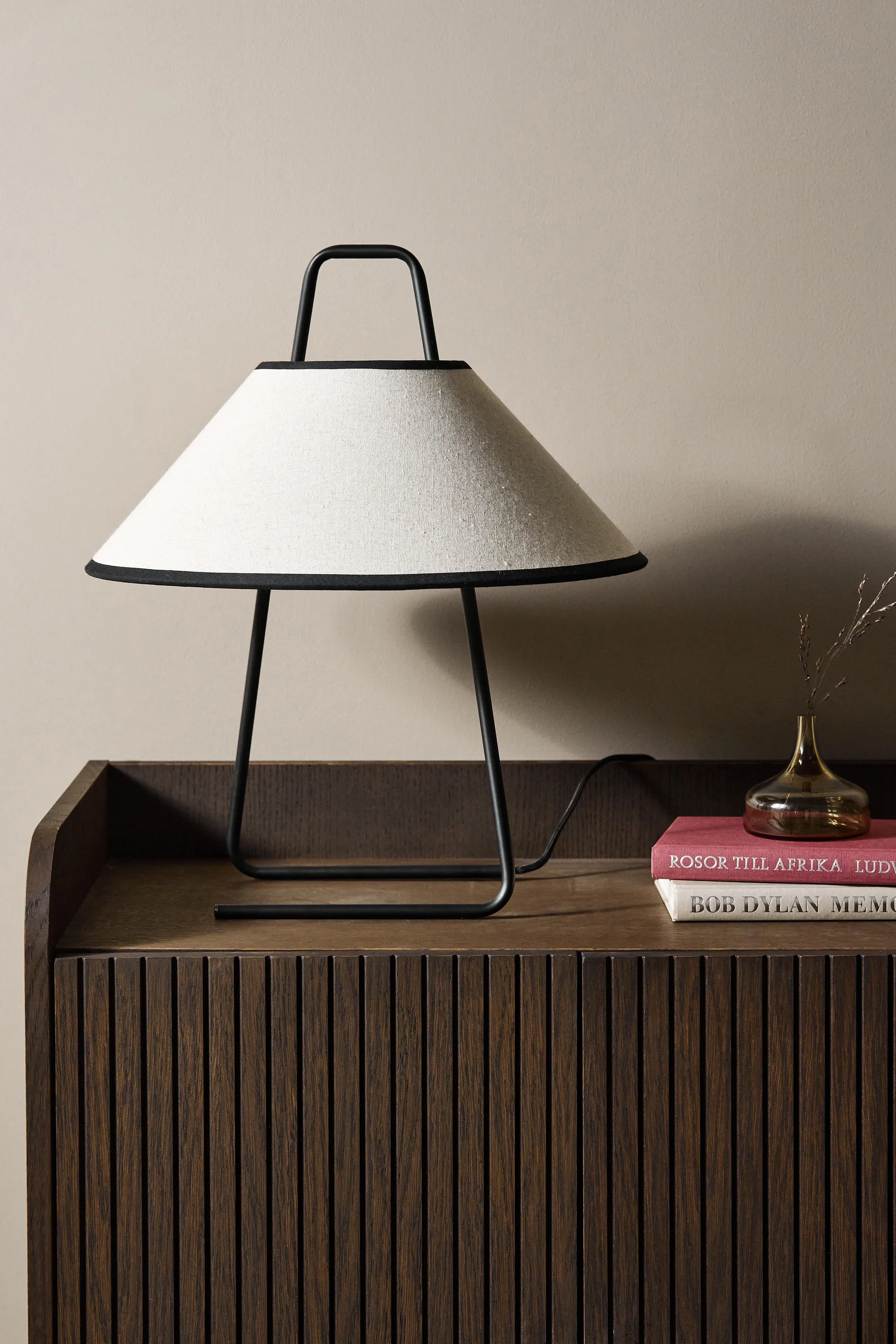 Moss bordslampa 43 cm, Beige Scandi Living