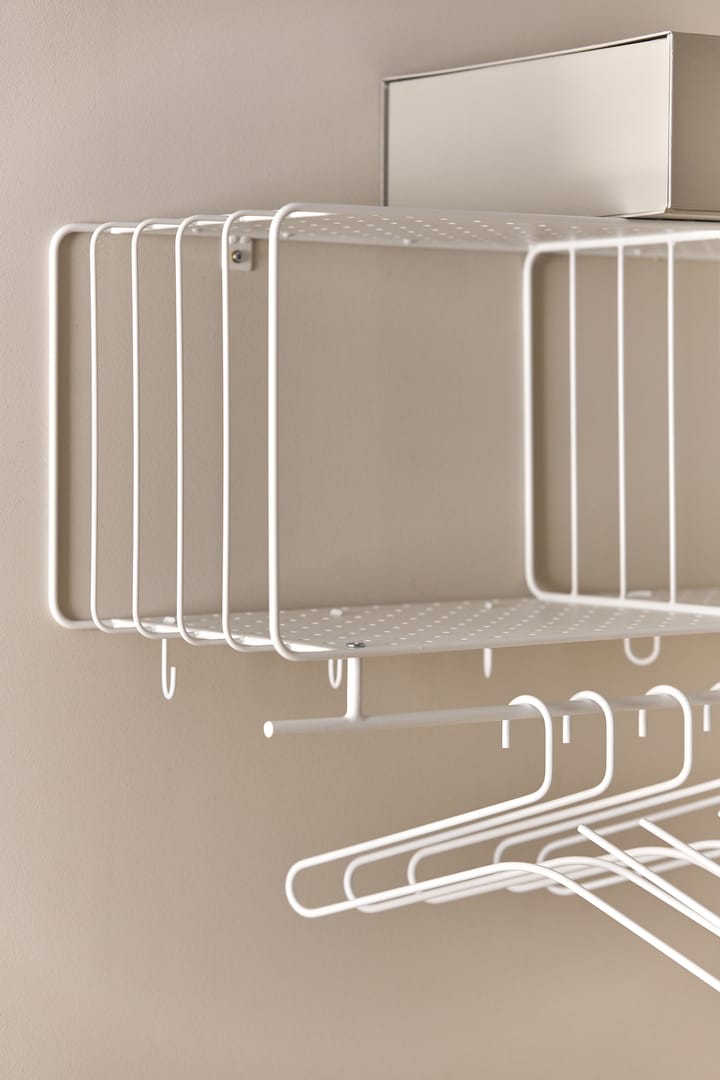 Nod hatthylla 90 cm, White Scandi Living