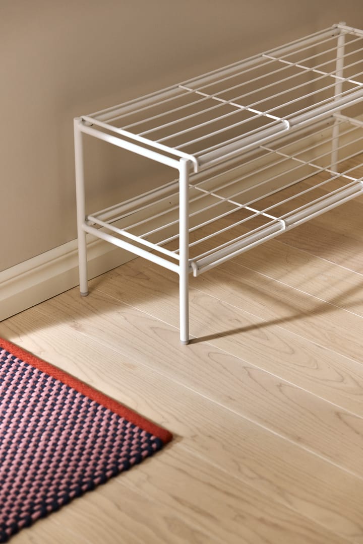 Nod skohylla 80x30x37 cm, White Scandi Living