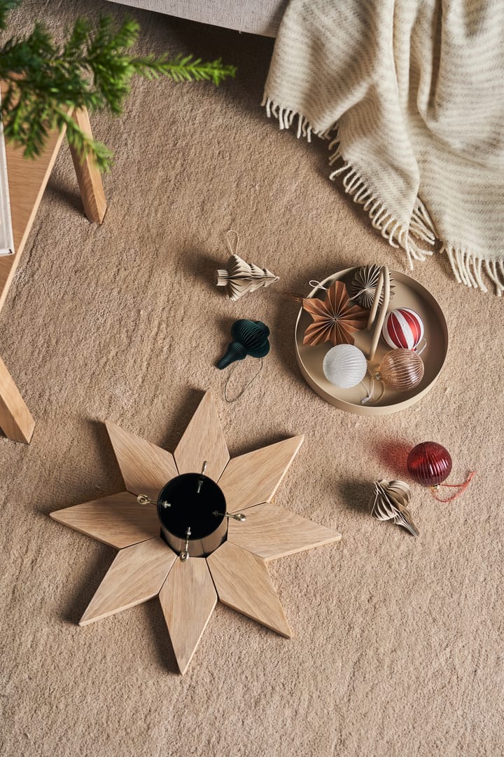 Norr julgransfot - Vitlaserad - Scandi Living