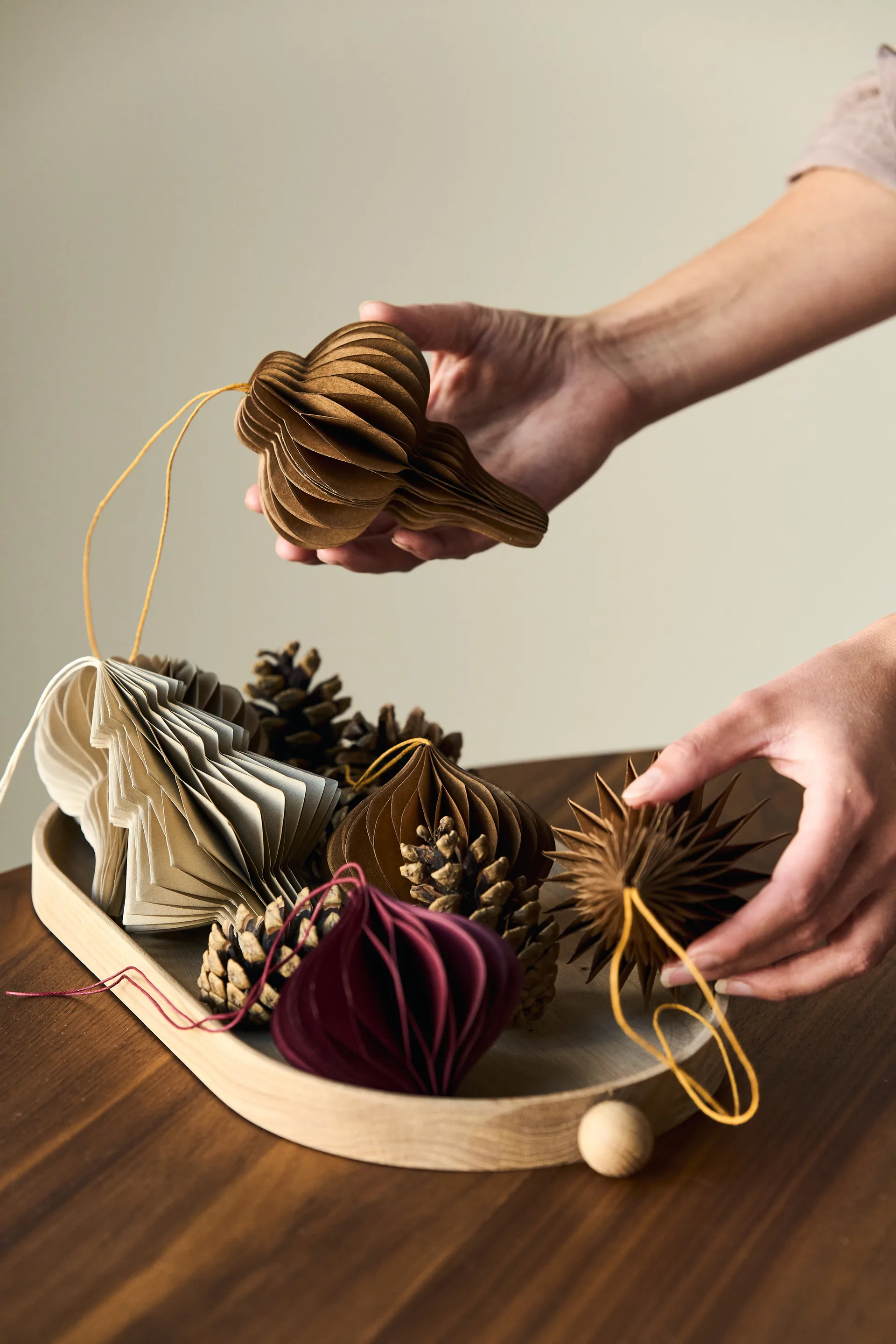 Onion julgranshänge 4-pack, Red Scandi Living