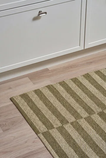 Path matta - Olive green, 200x300 cm - Scandi Living