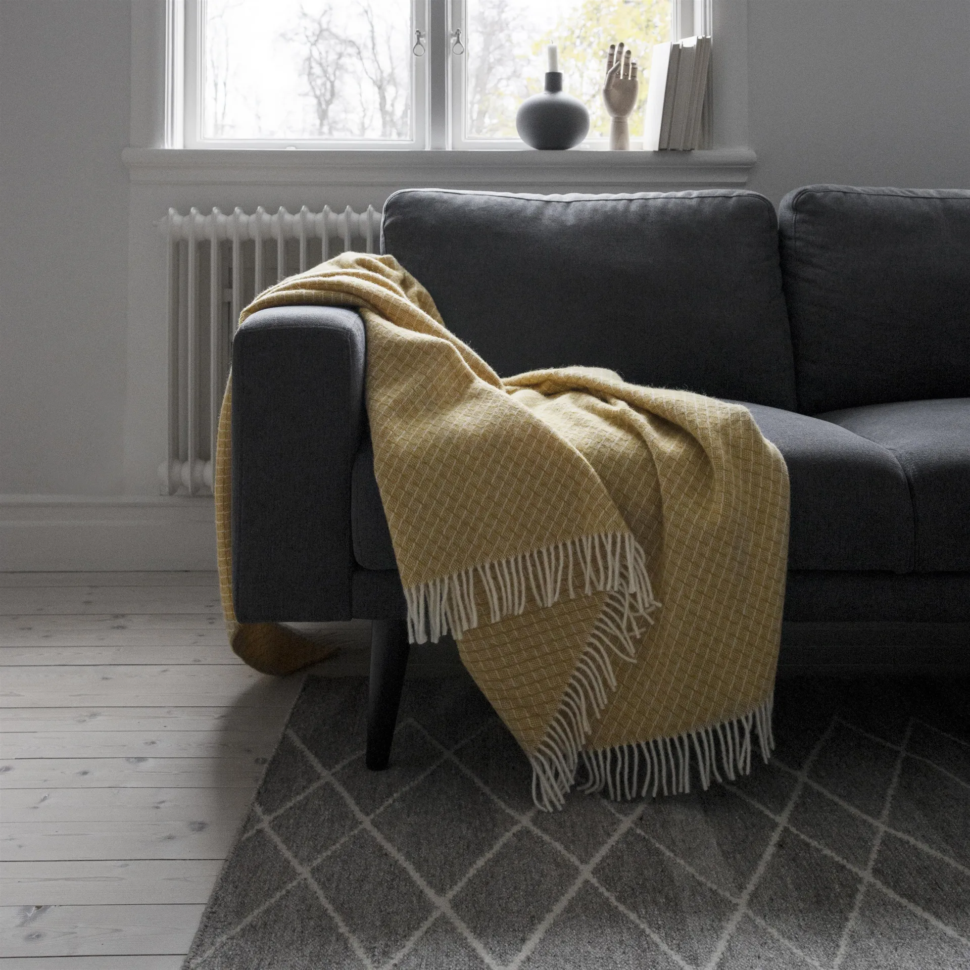 Peak ullmatta cream, 170x240 cm Scandi Living