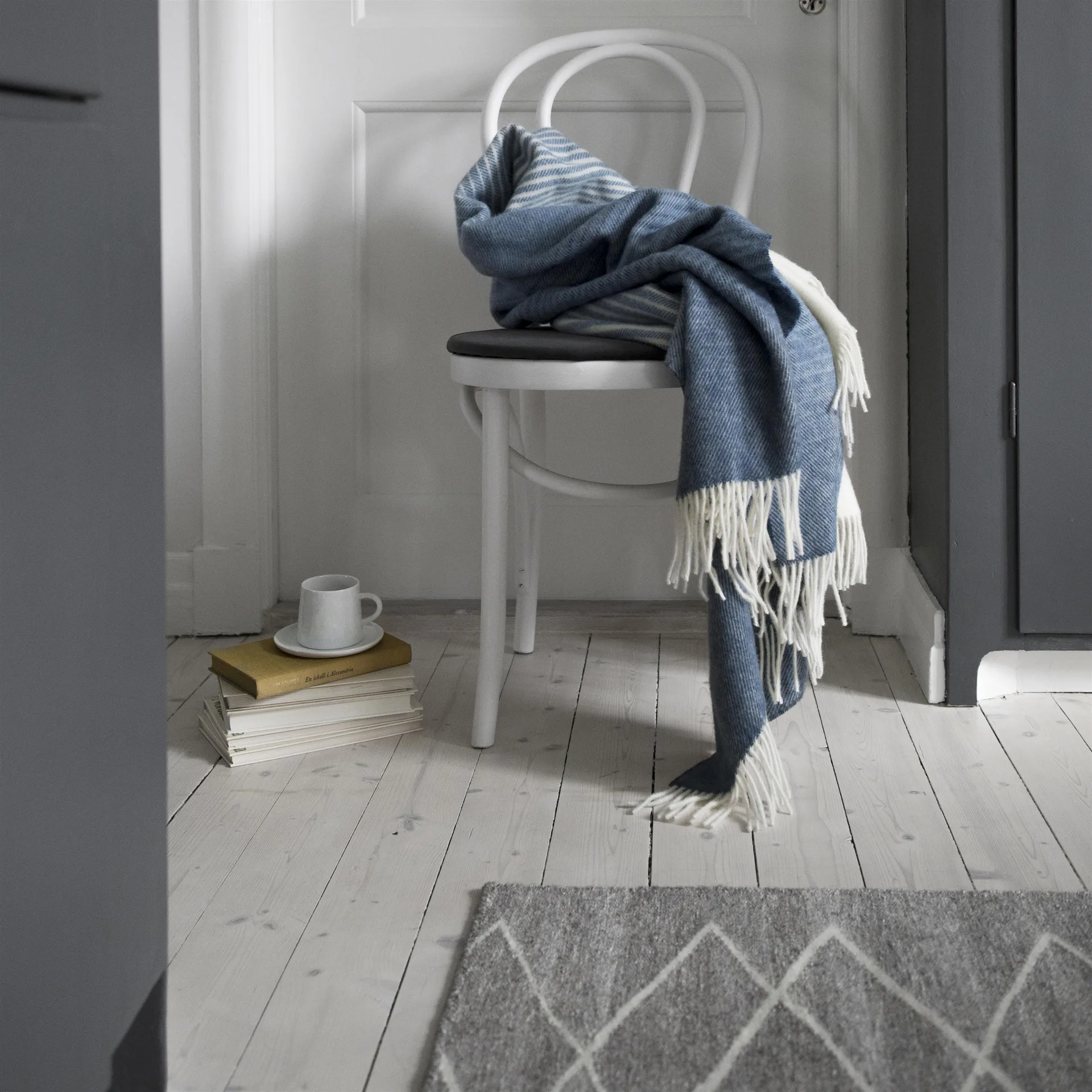 Peak ullmatta cream, 80x240 cm Scandi Living