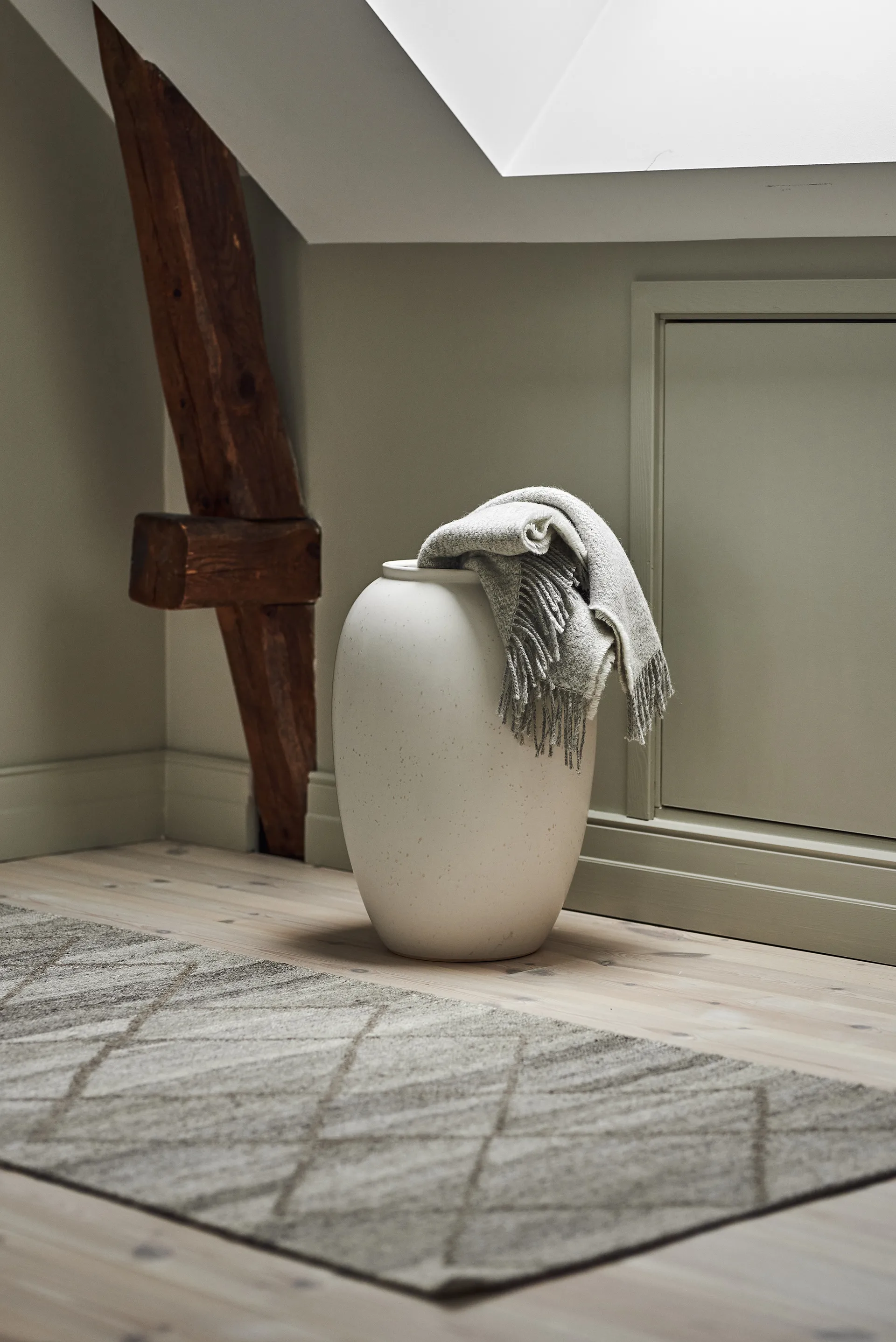 Peak ullmatta naturgrå, 80x240 cm Scandi Living