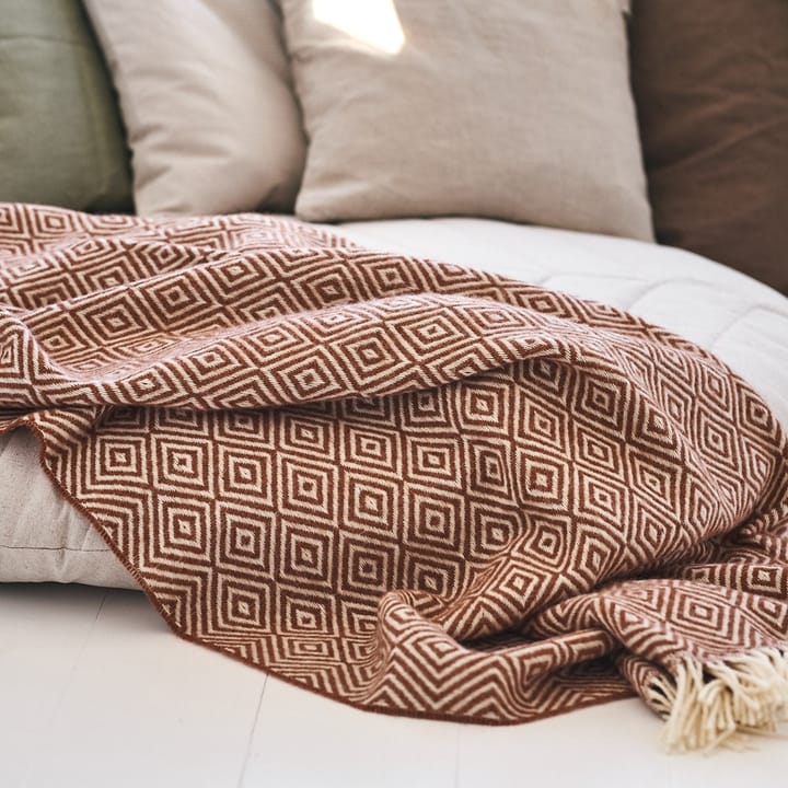 Salt ullpläd, Terracotta Scandi Living