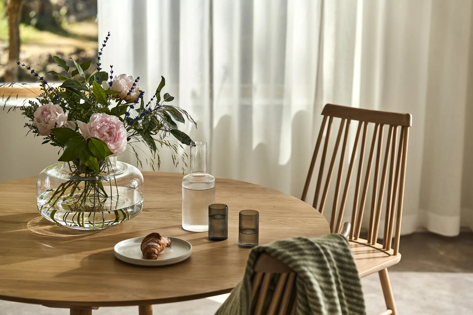 Sandsbro assiett offwhite, Ø20 cm, 6-pack Scandi Living