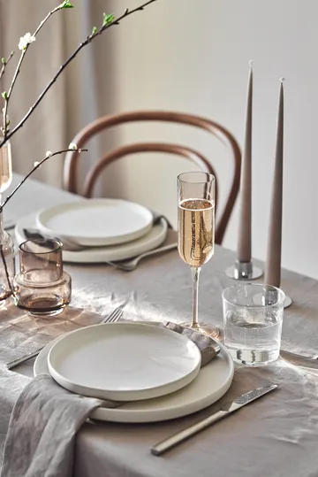 Sandsbro mattallrik - Offwhite, Ø26 cm - Scandi Living