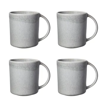 Sandsbro mugg ljusgrå, 30 cl, 4-pack - Scandi Living
