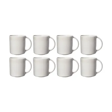 Sandsbro mugg offwhite, 30 cl, 8-pack - Scandi Living