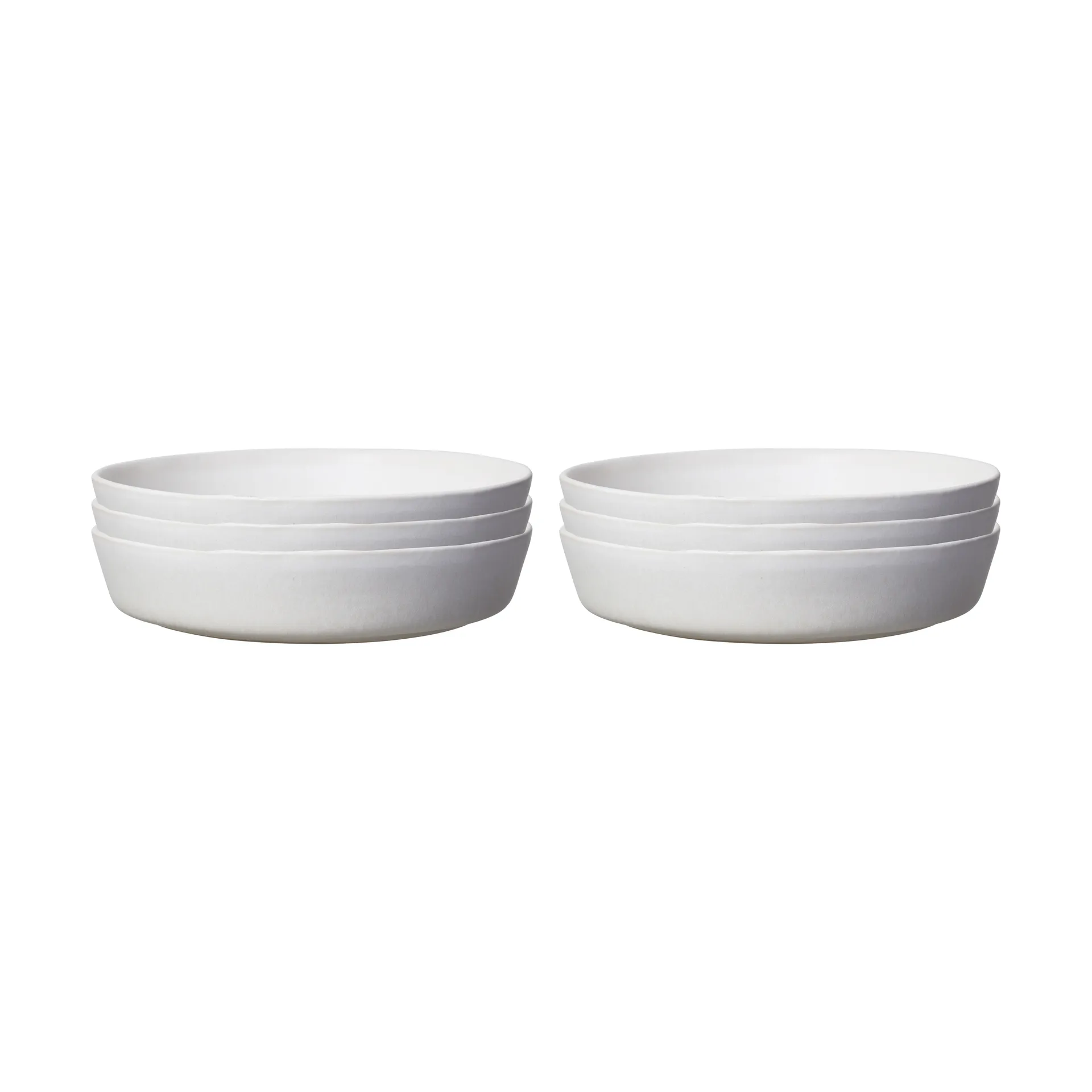 Sandsbro pastatallrik offwhite, Ø23 cm, 6-pack Scandi Living