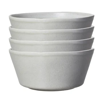 Sandsbro skål ljusgrå, Ø15 cm, 4-pack - Scandi Living