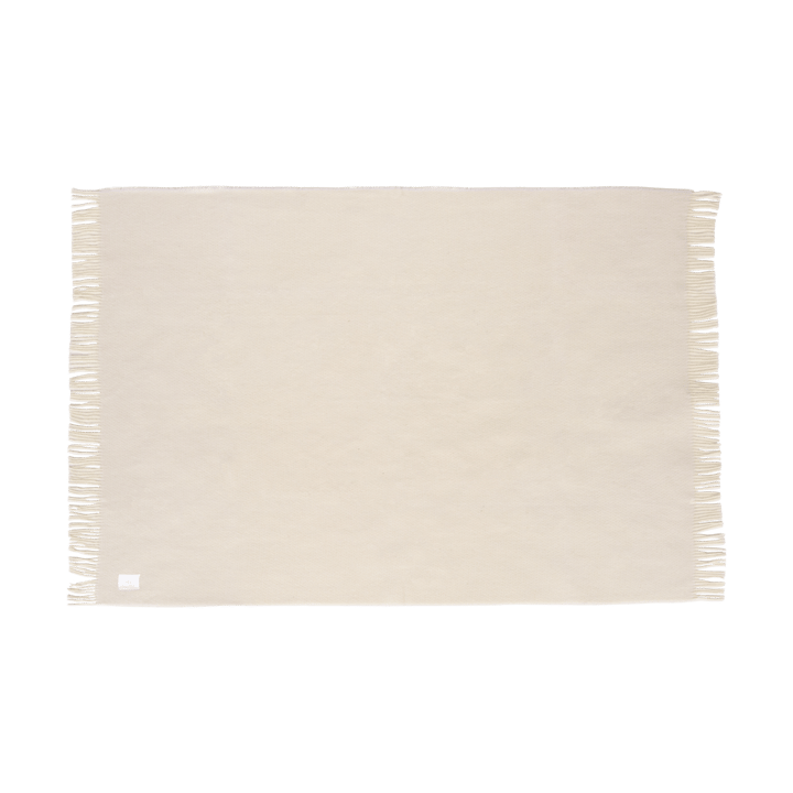 Sandstone ullpläd 130x180 cm, Creme Scandi Living