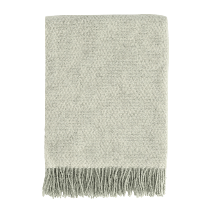 Sandstone ullpläd 130x180 cm - Sage Melange - Scandi Living