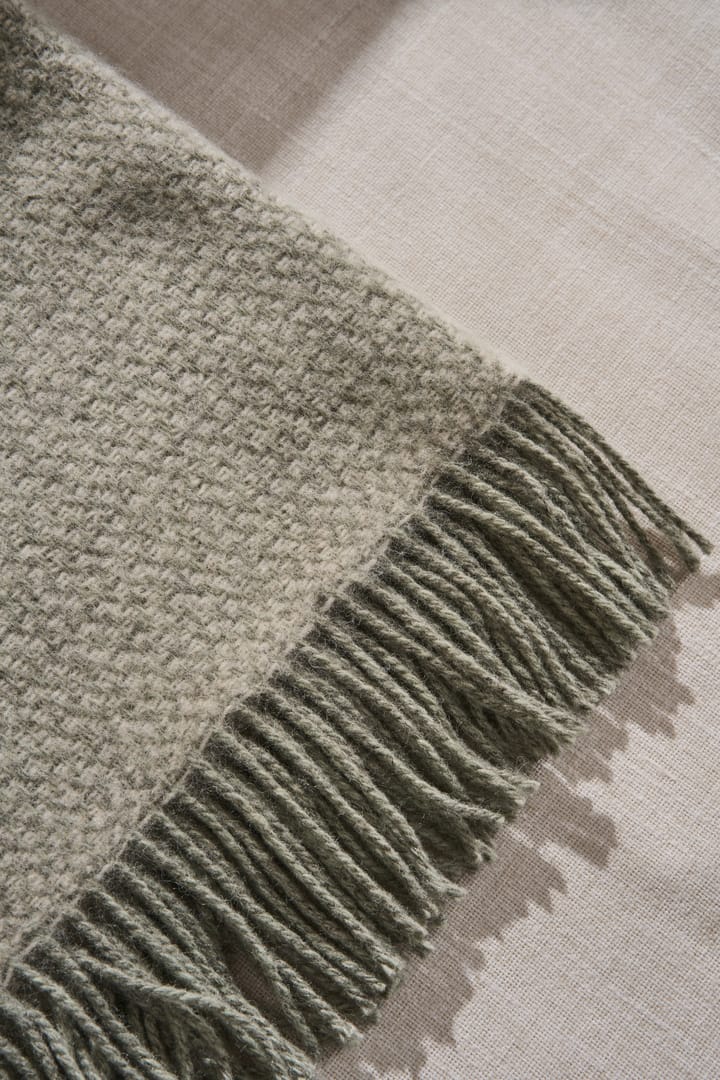 Sandstone ullpläd 130x180 cm, Sage Melange Scandi Living