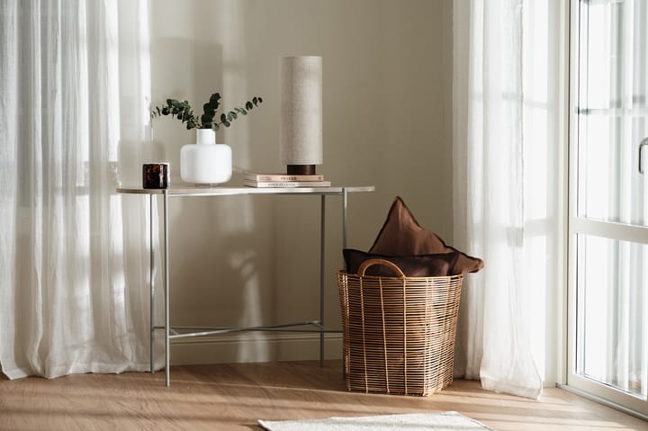 Serenity gardinlängd med multiband 129x250 cm, Vit Scandi Living