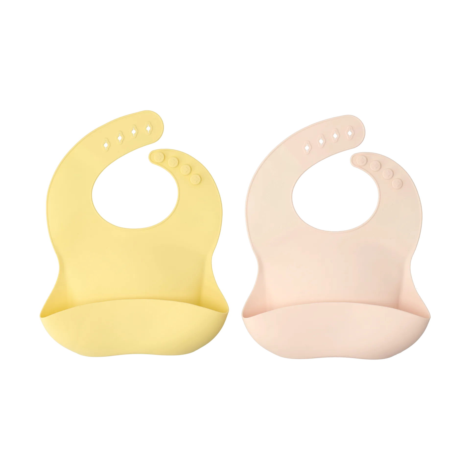 Silly haklapp silikon 2-pack, Blush-lemon Scandi Living