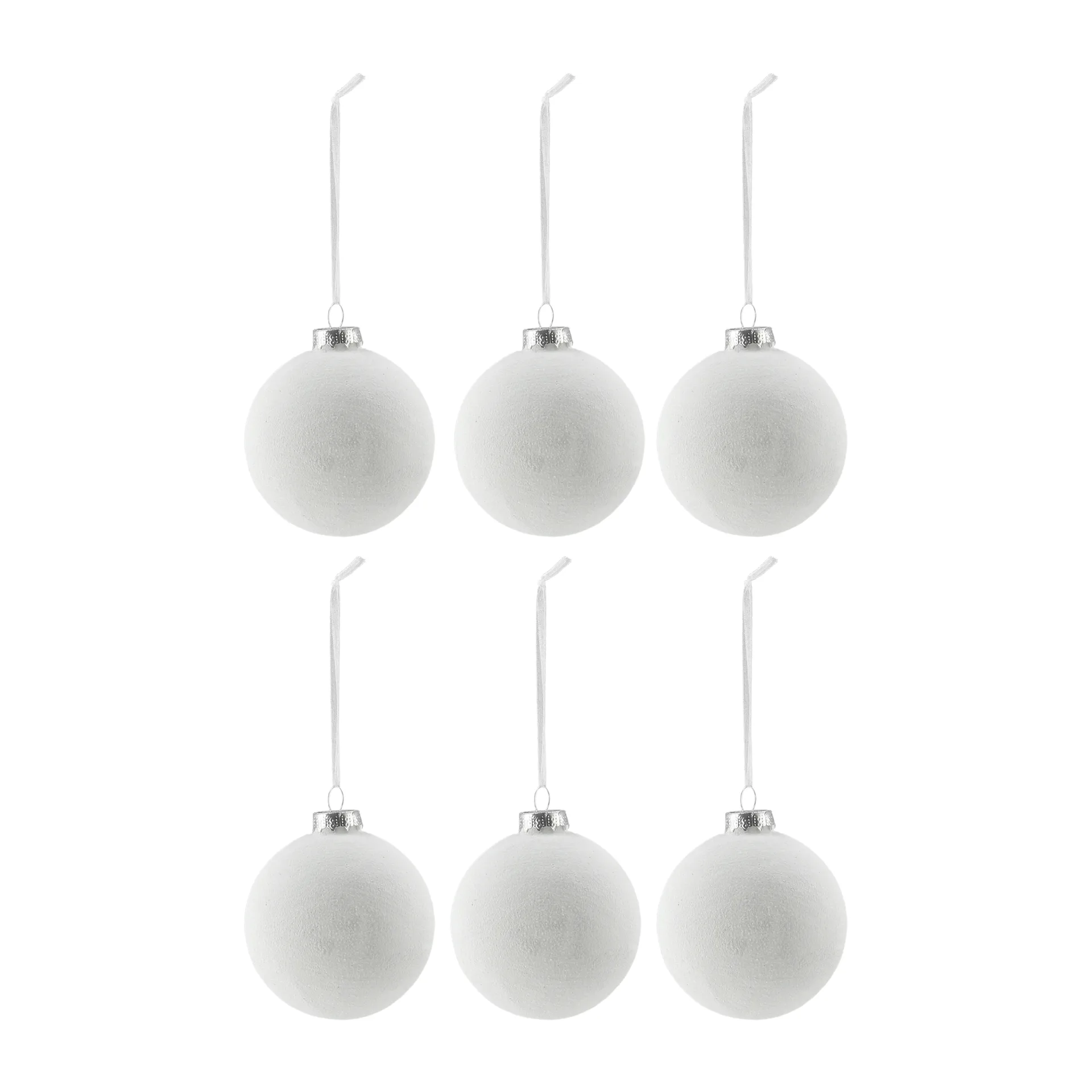 Snowing julgranskula 6-pack, White Scandi Living