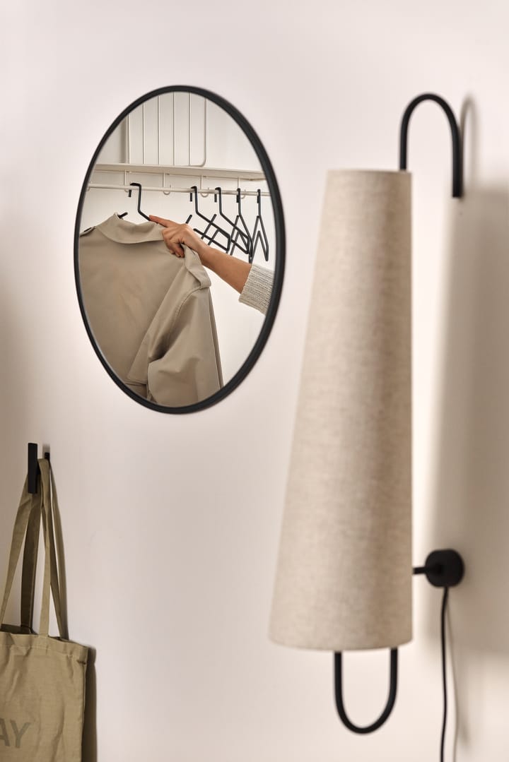Sphere spegel Ø60 cm, Black Scandi Living