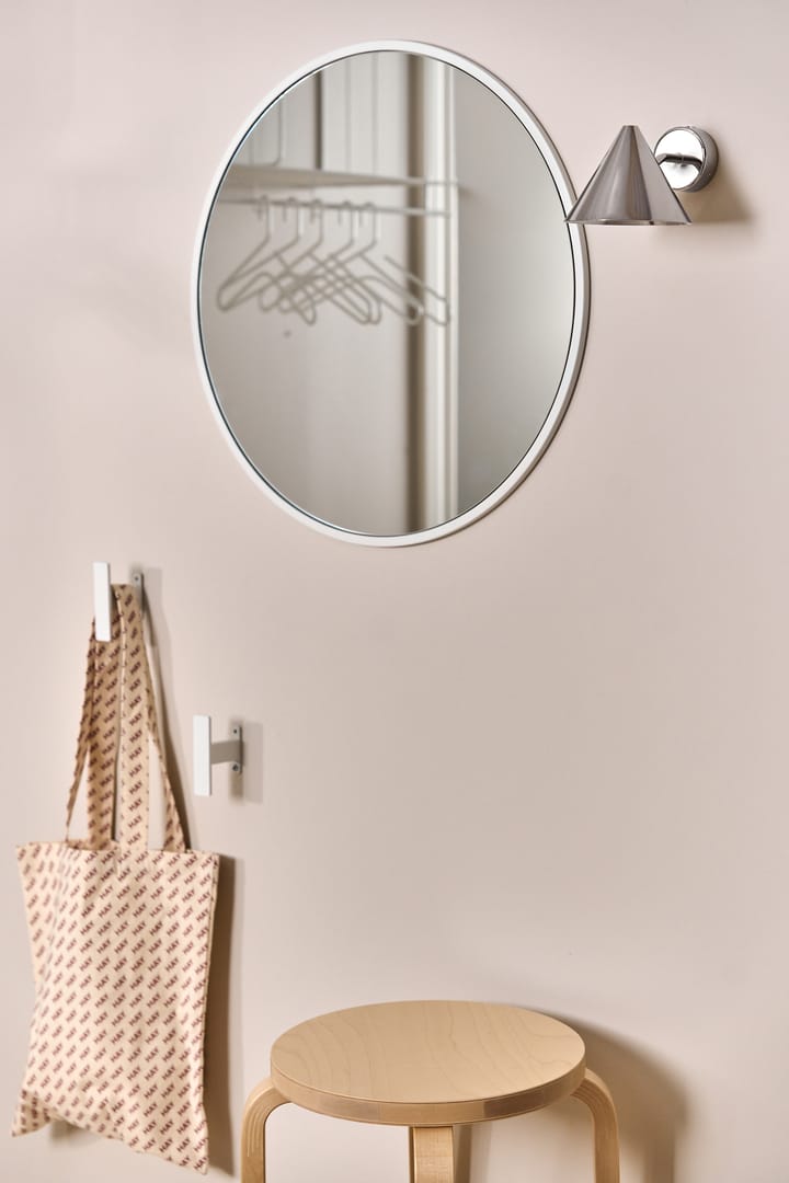 Sphere spegel Ø60 cm, White Scandi Living