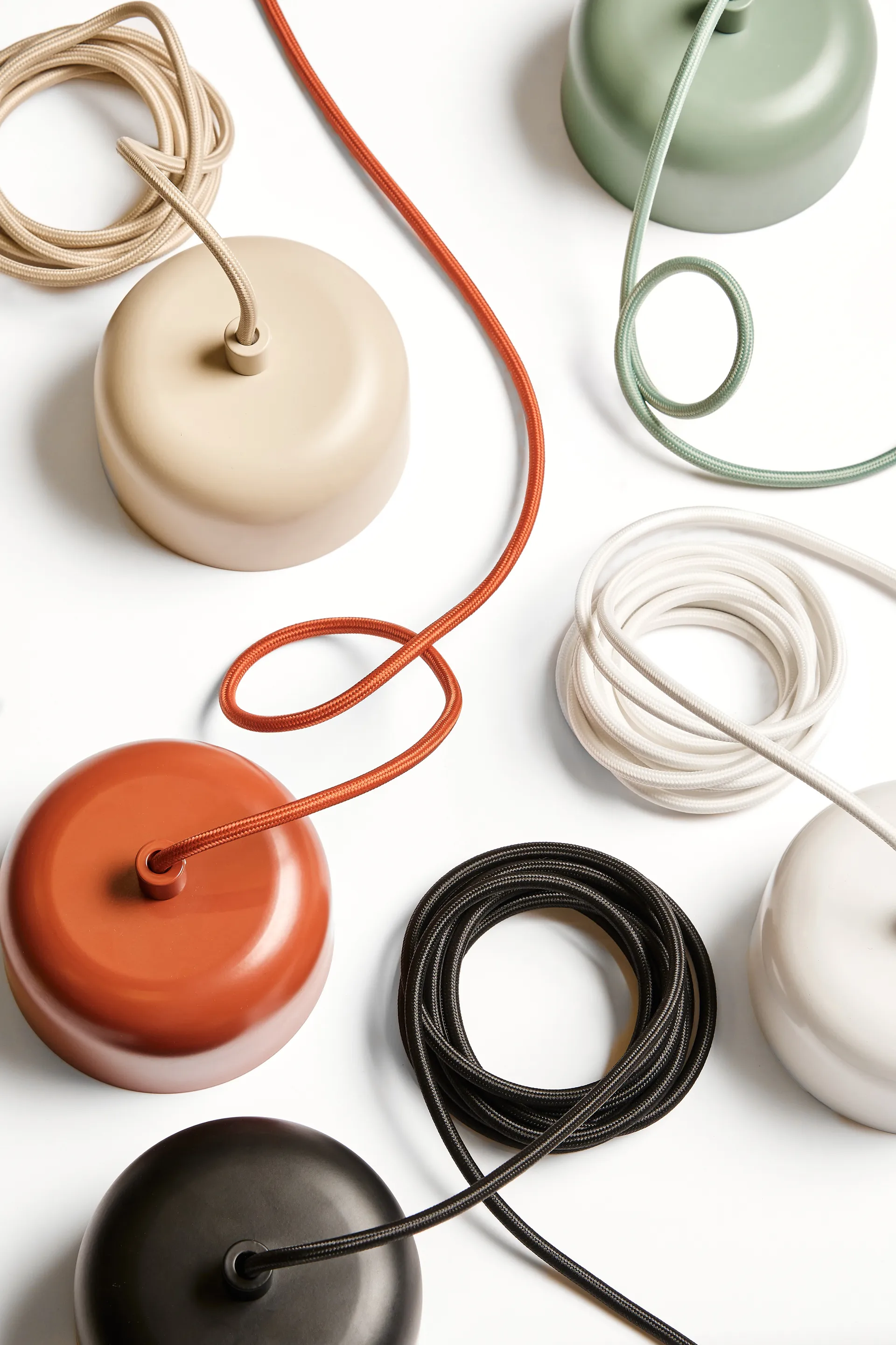 Takupphängning inkl sladd 250 cm, Grön Scandi Living