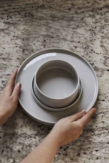 Taper assiett 14 cm - Ljusgrå - Scandi Living