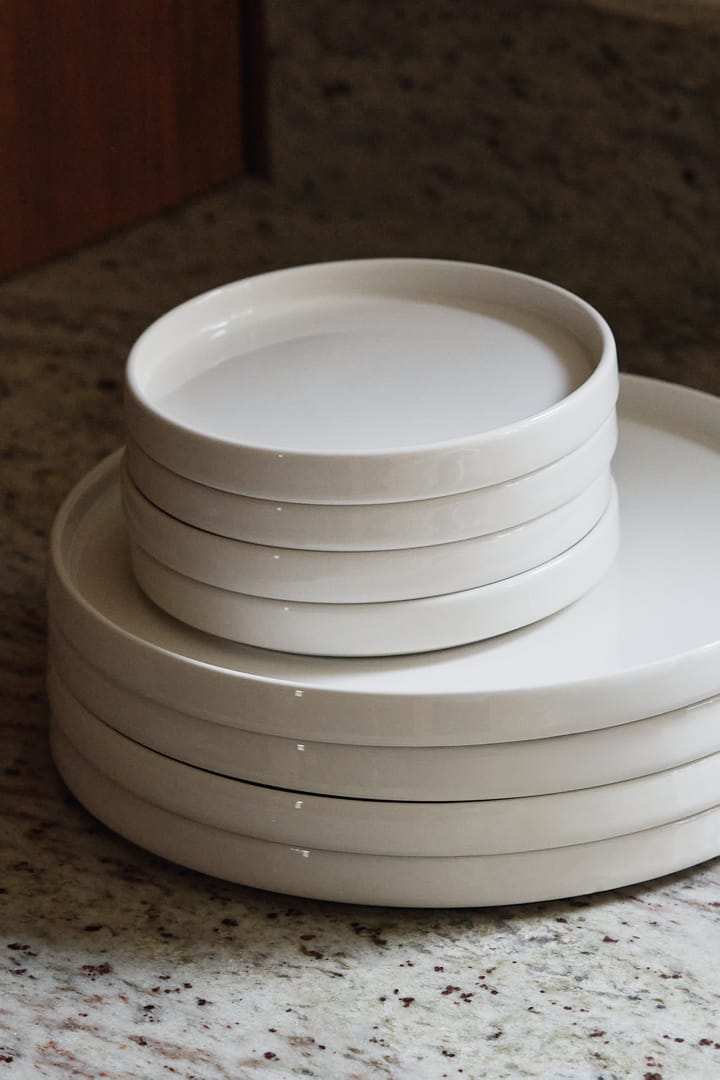 Taper tallrik 26 cm, Vit Scandi Living