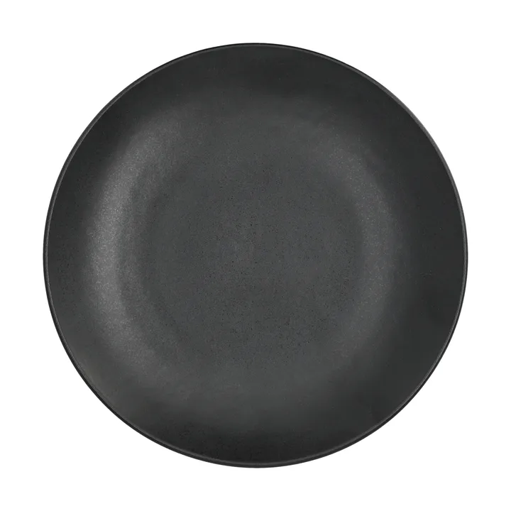 Terra assiett - Svart stengods, Ø22 cm - Scandi Living