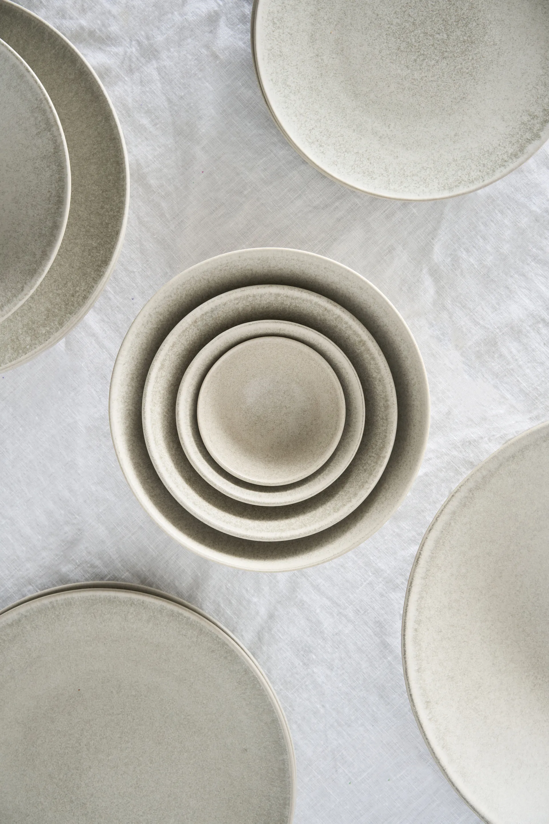 Terra pastatallrik, Beige stengods, Ø22,5 cm Scandi Living