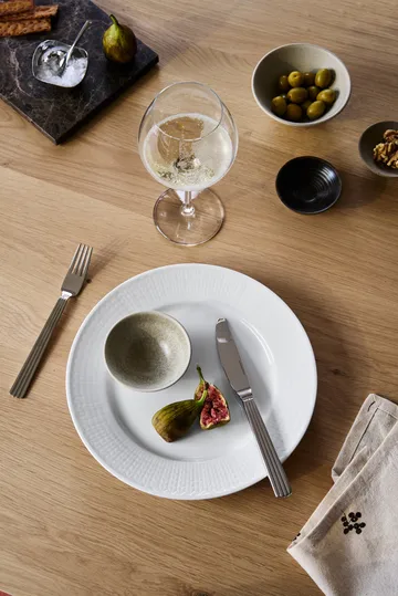 Terra serveringsskål - Svart stengods, Ø9,5 cm - Scandi Living