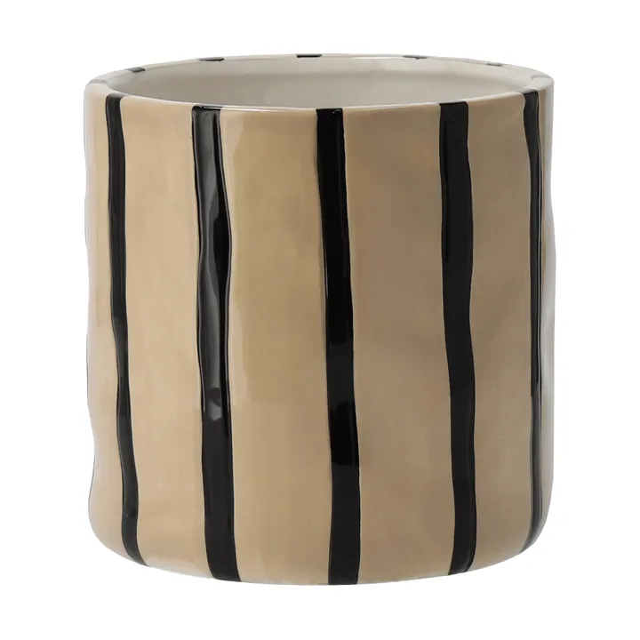 Thrive kruka Ø16 cm - Beige-svart - Scandi Living