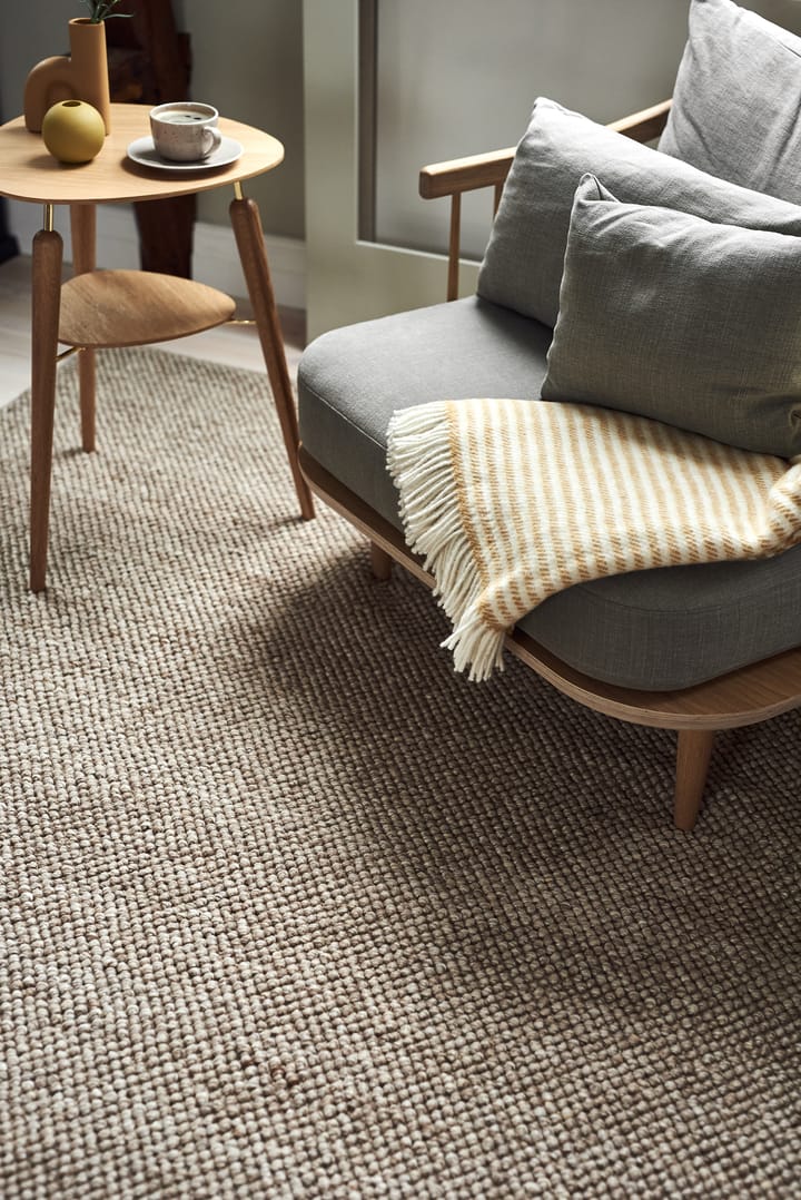 Tidal ullpläd 130x180 cm, Mustard Scandi Living